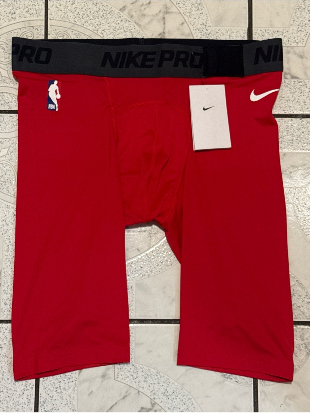 New Nike Pro NBA Issued Compression Shorts Red Men’s Size XL-Tall DN1541-657